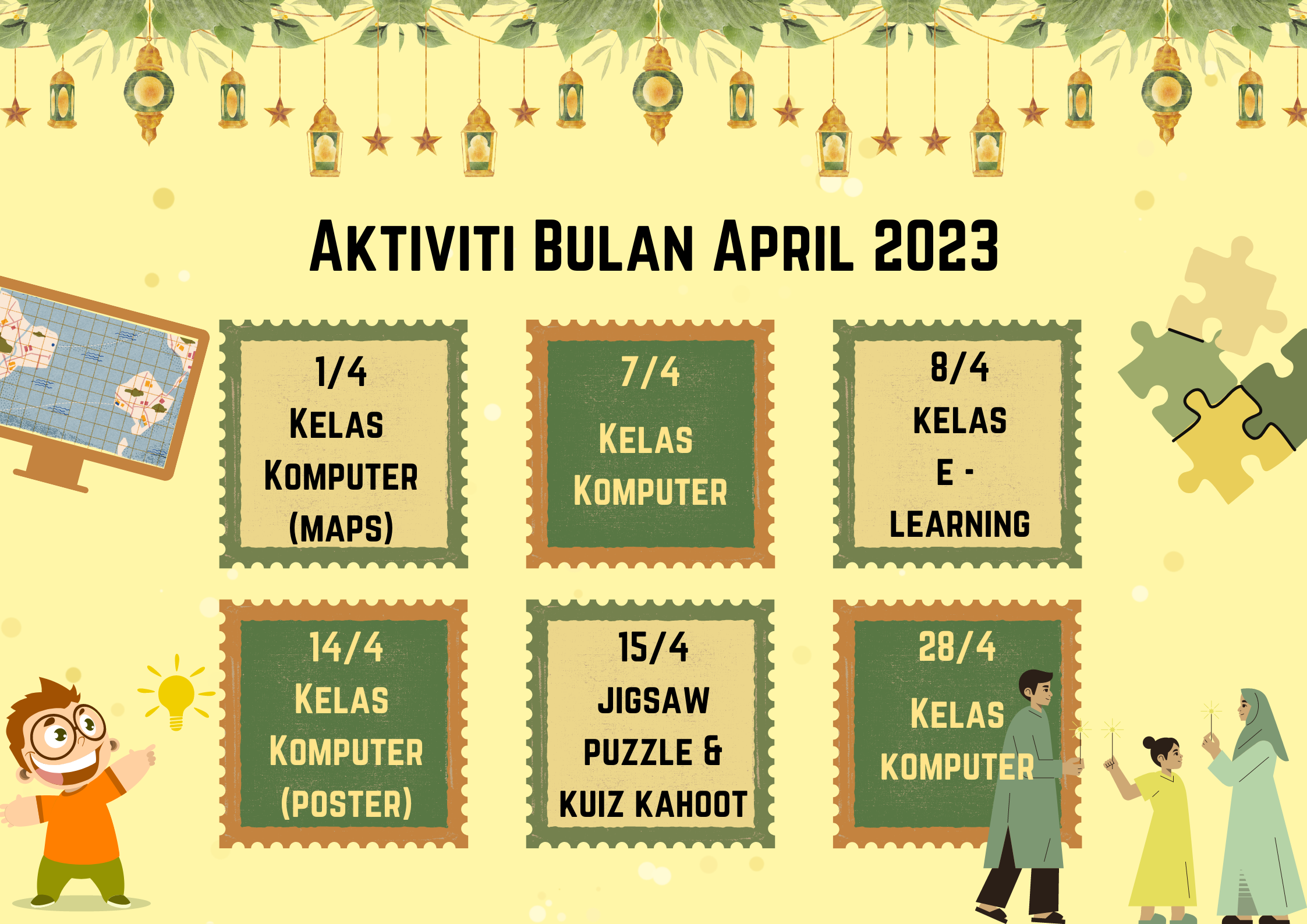 Aktiviti Bulan April 2023