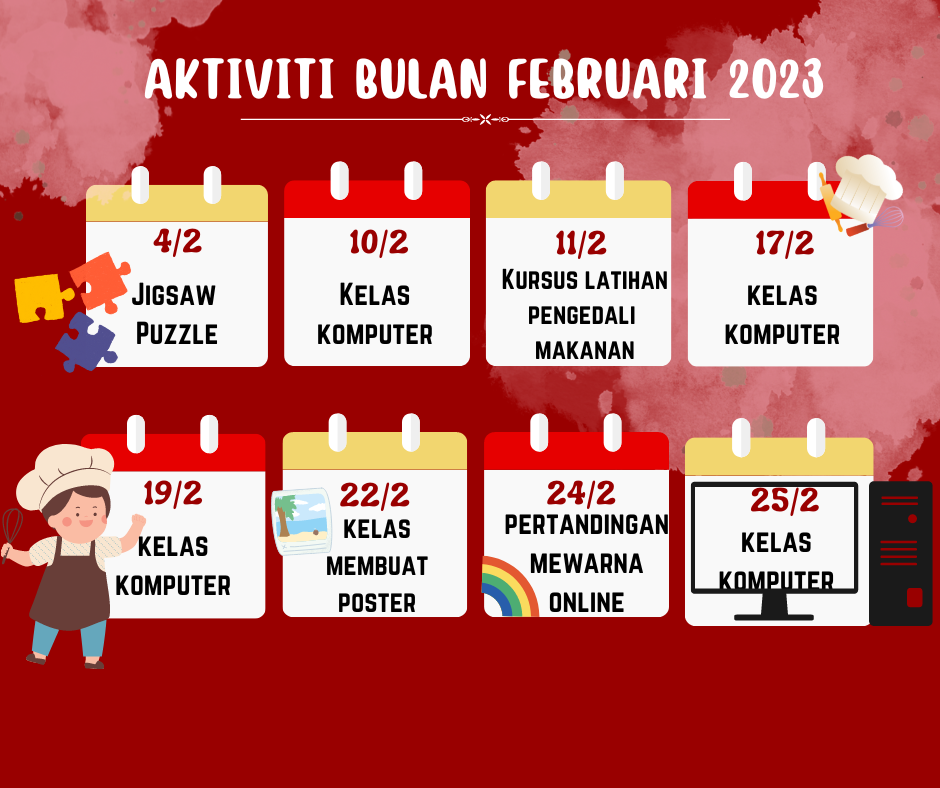 Aktiviti Bulan Februari 2023